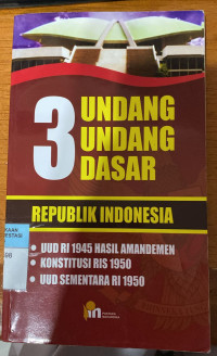 Image of 3 Undang-Undang Dasar