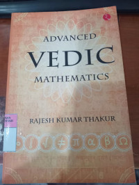 Image of Advanced vedic mathematics