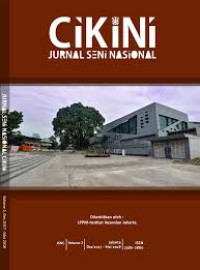 Image of Cikini : Jurnal Seni Nasional