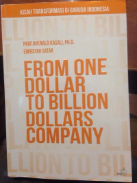 Image of From one dollar to billion dollars company