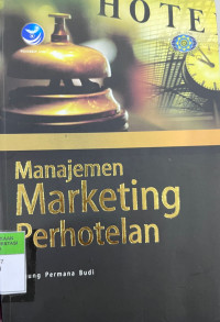 Image of Manajemen Marketing Perhotelan