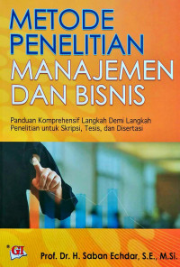 Image of Metode penelitian manajemen dan bisnis