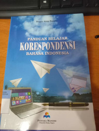 Image of Panduan Belajar Korespondensi Bahasa Indonesia