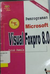 Image of Pemrograman Microsoft Visual Foxpro 8.0 untuk Pemula