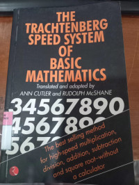 Image of The trachtenberg speed system of basic mathematics