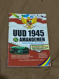 Image of UUD 1945 Amandemen & untuk Pelajar
